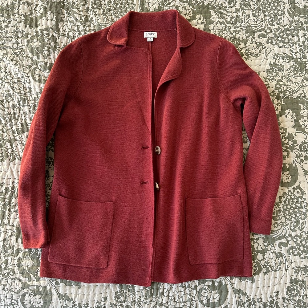 J Crew Blazer Sweater